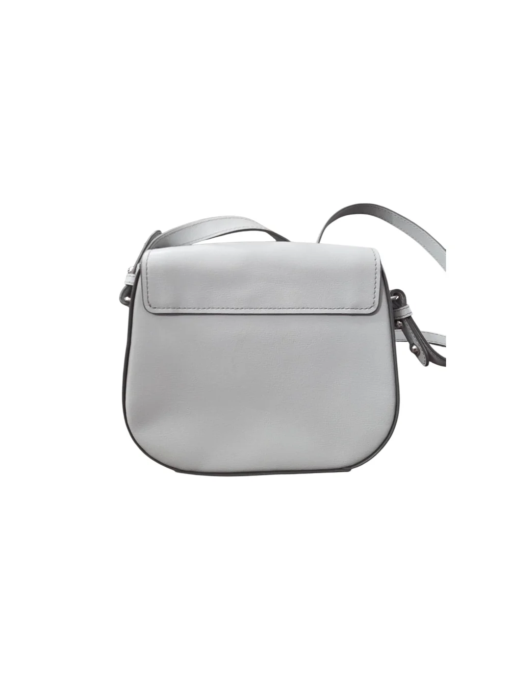 Marc Jacobs Light Gray Leather Crossbody Bag